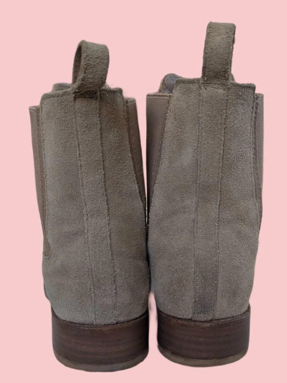 Thursday Boot Company Cream / Tan Suede Pull On boots - Men's Size 8